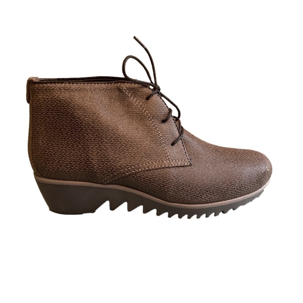 Wolky new without box size 40/9 brown wedge walking shoes - Picture 3 of 7